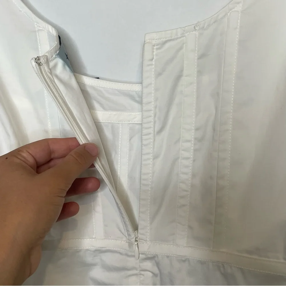 Tuckernuck White Nealy Puff Sleeve Blouse